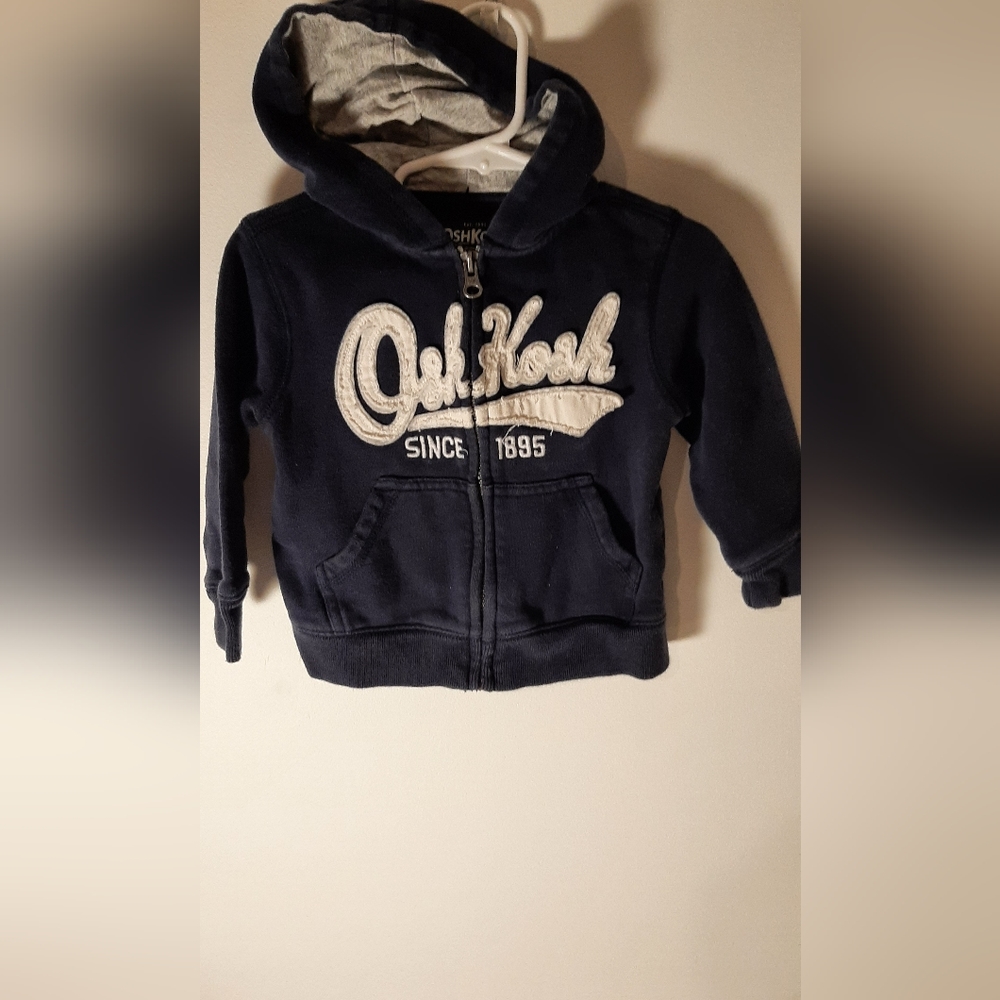 Boys Navy Blue Hoodie sweatshirt 2T